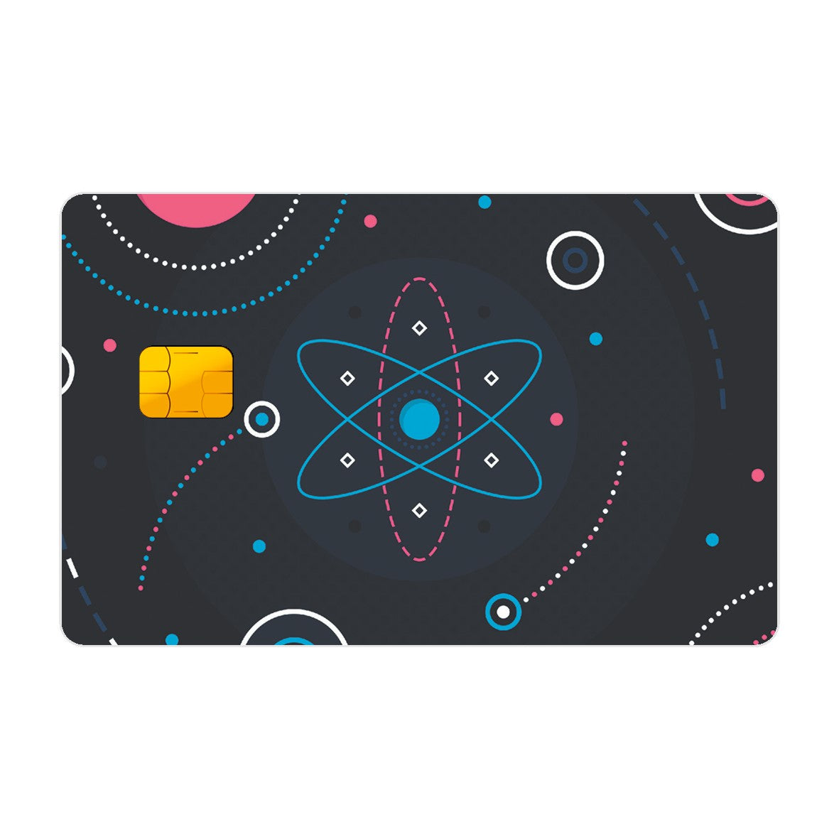 CAPACARD - Película Adesiva Para Cartão -  Átomo CAPACARD - Película Adesiva Para Cartão -  Átomo